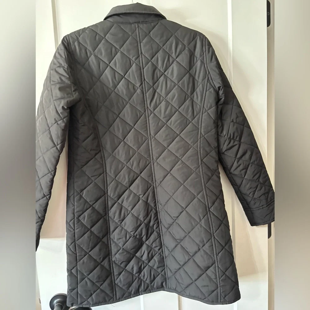 Lauren Ralph Lauren Black Utility Jacket‎ Quilted Design - Picture 2 of 8